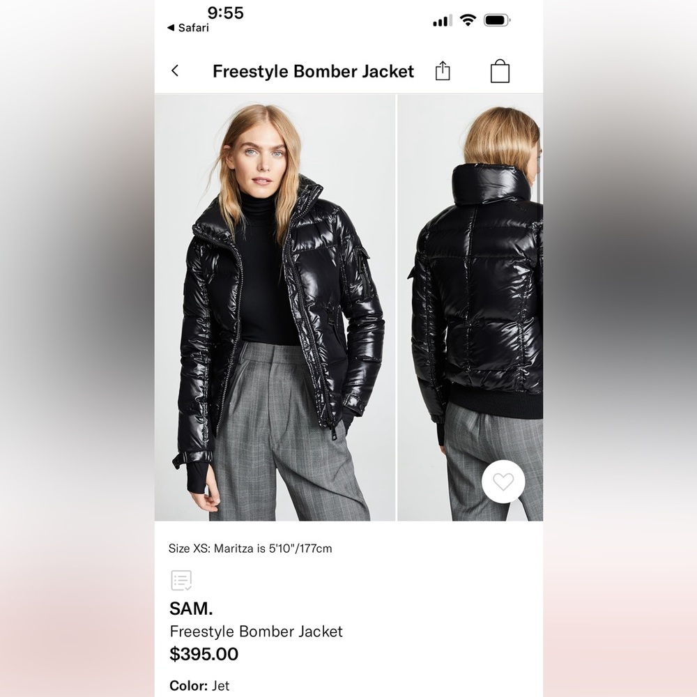 Sam. Freestyle Down Jacket Almost New For Fall An… - image 4